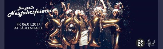 CRZY. | Die große Neujahrsfeierei am 06.01.2017 @ Säulenhalle