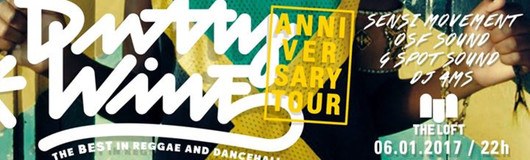 DUTTY WINE Anniversary Tour am 06.01.2017 @ The Loft