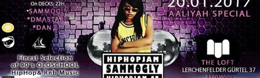 Hiphopjam Aaliyah Special 20.1.17 am 20.01.2017 @ The Loft
