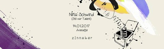 1 Jahr Zinnober avec Niko Schwind am 14.01.2017 @ Auslage