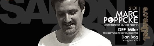 SG & Essential mit Marc Poppcke (crossfrontier audio /berlin) am 21.01.2017 @ Sass Club