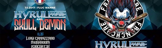 Hyrule War & Skull Demon am 07.01.2017 @ Fluc Wanne