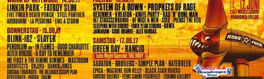 NOVA ROCK Festival 2017 am 14.06.2017 @ Pannoina Fields