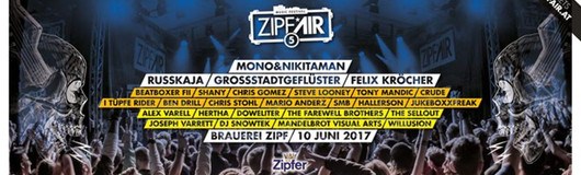 ZipfAir Music Festival 2017 am 10.06.2017 @ Brauerei Zipf