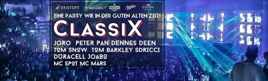 ClassiX - Fullmoon Rave Weekend - wie in der guten alten Zeit am 10.06.2017 @ Hallmann Dome