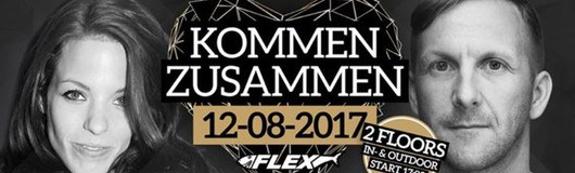 Kommen Zusammen w/ Torsten Kanzler & Kerstin Eden am 12.08.2017 @ Flex