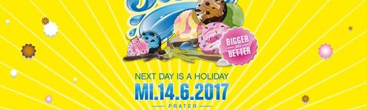 Juicy! Bigger & Better - Mi 14.6. at Praterdome am 14.06.2017 @ Prater Dome