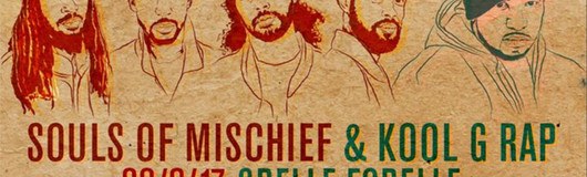 Kool G Rap / Souls Of Mischief / Vienna am 29.06.2017 @ Grelle Forelle