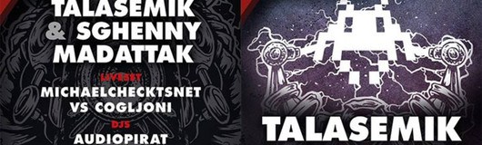 Talasemik & Sghenny Mad Attak Hardtek Raggatek Frenchcore am 17.06.2017 @ Fluc Wanne
