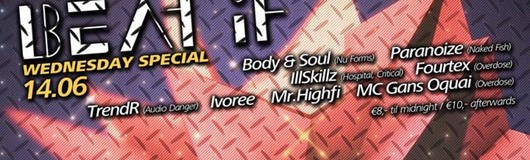BEAT IT Wednesday Special (next day is a holiday) am 14.06.2017 @ Flex
