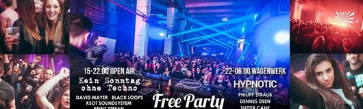 Free Party OPEN AIR + Indoor | by Hypnotic & Die Kantine am 14.06.2017 @ METAstadt