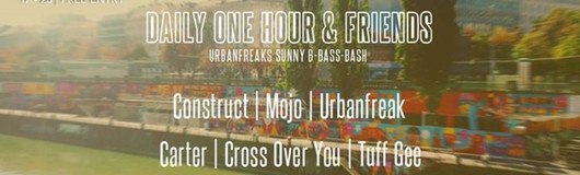 Beat it - Sonnendeck: Daily One Hour & Friends am 29.06.2017 @ Flex