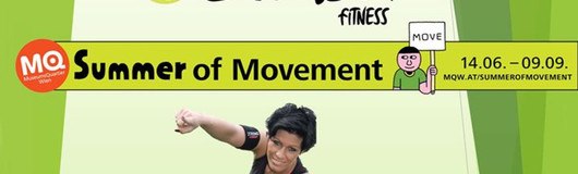 Zumba Fitness im MQ mit Manuela BAUER - MuseumsQuartier Wien am 10.07.2017 @ Museumsquartier