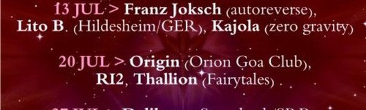 Out Of Space Psytrance Club am 27.07.2017 @ Weberknecht