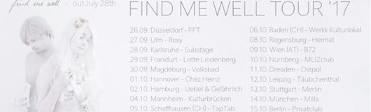 Kafka Tamura - Find Me Well Tour 2017 - Live in Wien (AT) am 09.10.2017 @ B72