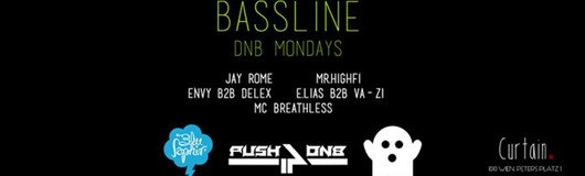 24 Jul - Bassline DnB Mondays - Curtain Club am 24.07.2017 @ Curtain