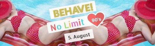 Behave! No Limit - 90's Love am 12.08.2017 @ U4