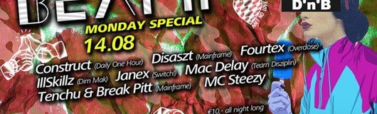 Beat It Monday Special (next day is a holiday) am 14.08.2017 @ Flex