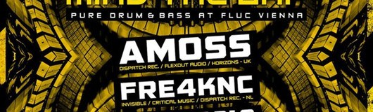 MIND THE GAP w/ Amoss & Fre4knc am 13.04.2018 @ Fluc Wanne