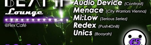 Beat It Lounge - Vinyl Night! am 19.04.2018 @ Flex