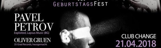 HamsterRad Geburtstag w/ Pavel Petrov am 21.04.2018 @ Das Werk