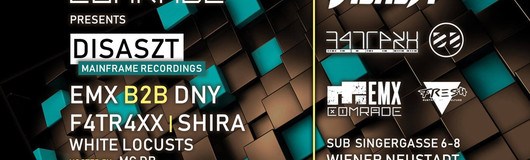 Comrade DNB w/ Disaszt (Mainframe Recordings) am 19.05.2018 @ SUB