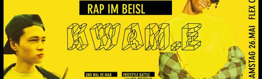 Rap im Beisl / KWAM.E / Wal de Mar am 26.05.2018 @ Flex