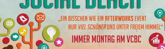 Social Beach / every Monday / VCBC am 18.06.2018 @ Vienna City Beach Club
