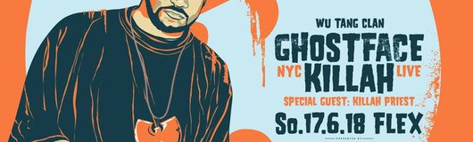 Ghostface Killah FLEX Vienna am 17.06.2018 @ Flex