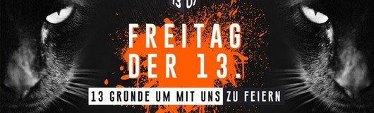 Freitag der 13. am 13.07.2018 @ Praterdome