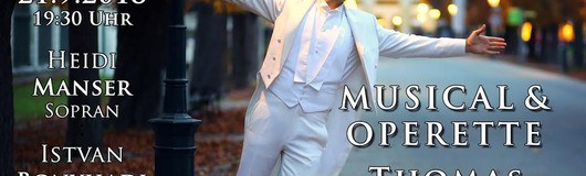 Operette & Musical Thomas Weinhappel am 21.09.2018 @ Borromäussaal