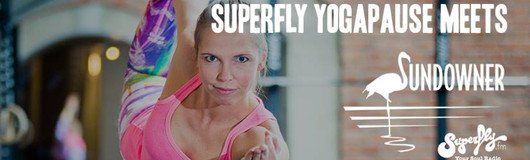 Superfly Yogapause meets Sundowner am 09.08.2018 @ Vienna City Beach Club