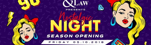 Med & Law pres. Nostalgic Night I Season Opening am 12.10.2018 @ Passage