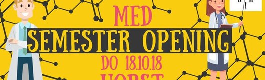 MED Semester Opening am 18.10.2018 @ Horst
