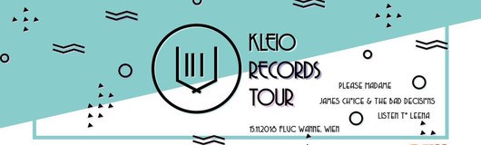 Kleio Records Tour 2018 - Fluc Wanne Wien am 15.11.2018 @ Fluc + Fluc Wanne
