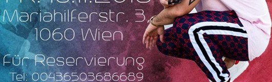 Ardian Bujupi am 16.11.2018 @ Heart Club