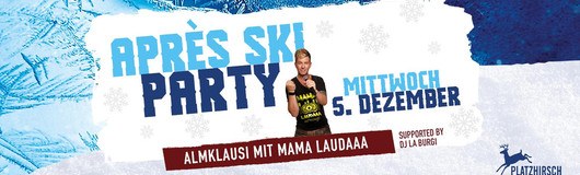Almklausi mit Mama Lauda / Pocahontas uvm LIVE! am 05.12.2018 @ Platzhirsch