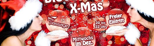 Discofieber X-Mas in der Passage - mittwochs im Dez. ab 20 Uhr am 12.12.2018 @ Passage