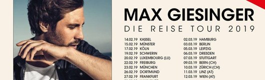 Max Giesinger // Wien am 12.03.2019 @ Wuk