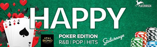 Happy Freitagsklub / Poker Edition / Friendlist 2,- bis 23:30 am 15.02.2019 @ Platzhirsch