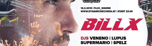 Rush hour reloaded presents Billx am 16.02.2019 @ Fluc + Fluc Wanne