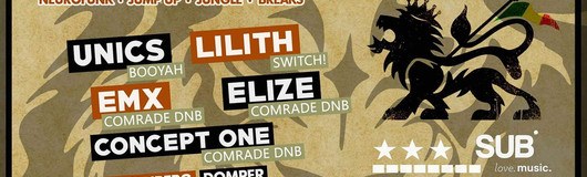 Comrade DNB w/ UNICS & LILITH am 21.04.2019 @ SUB