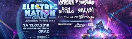 Kronehit Electric Nation 2019 am 13.07.2019 @ Messe Cogress Graz