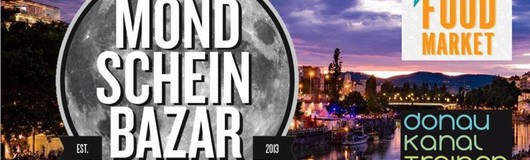 Mondscheinbazar meets Donaukanaltreiben am 24.05.2019 @ Donaukanal