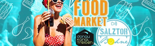 Salztorbühne & Vienna Food Market @Donaukanaltreiben 2019 am 24.05.2019 @ Salztorbrücke