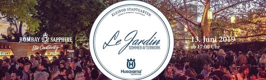 Le Jardin Sommer Afterwork | 13. Juni 2019 am 13.06.2019 @ Cafe Français