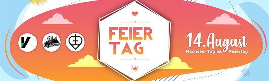 Feiertag im Volksgarten - Das Sommer Openair am 14.08.2019 @ Volksgarten