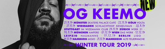 OG Keemo • Winter Tour 2019 • Wien <3 am 01.12.2019 @ Das Werk