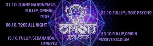 Orion Goa Club am 15.10.2019 @ Fluc + Fluc Wanne
