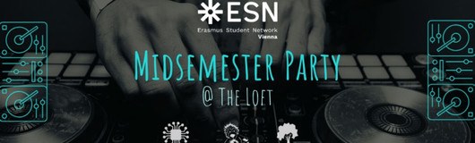 Midsemester Party with ESN am 15.11.2019 @ The Loft
